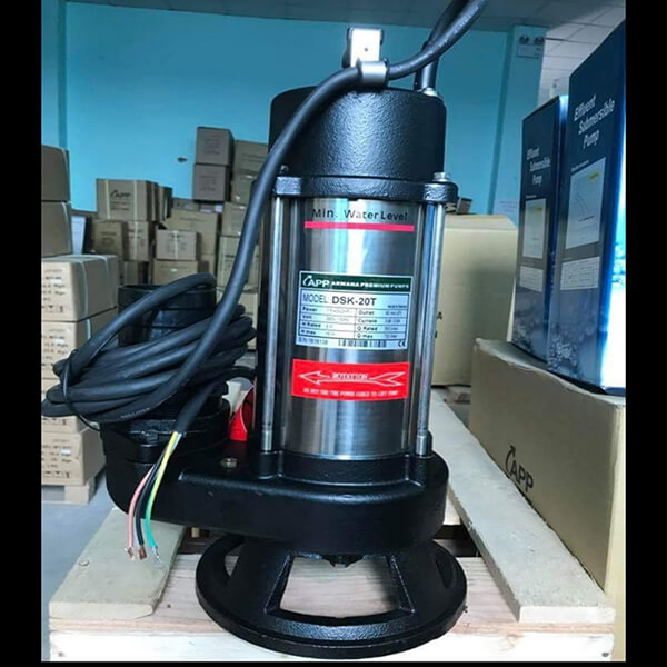 Bơm chìm APP DSK-05 Bơm chìm có dao cắt, bơm tạp chất